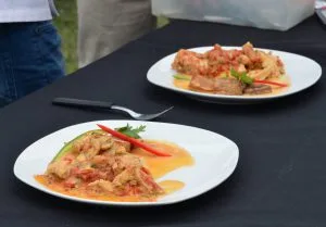 Foto de un plato presentado en concurso