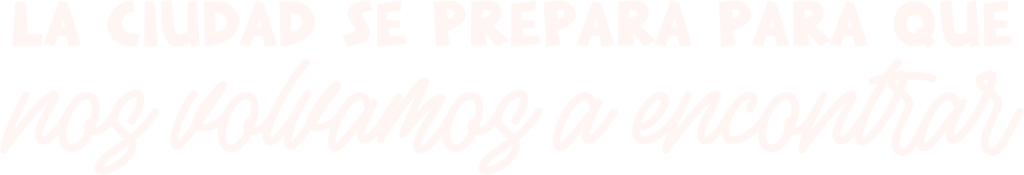 Cartel: La ciudad se prepara