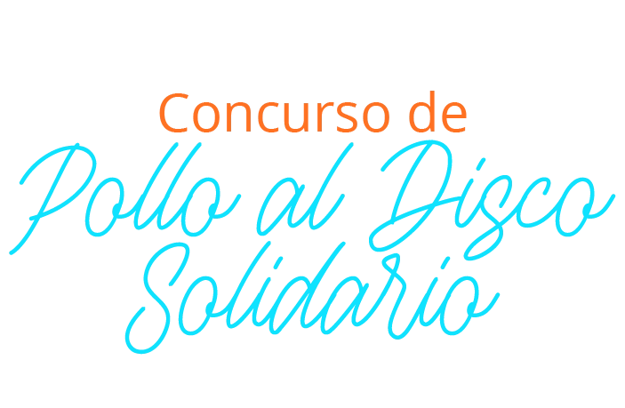 Cartel: Concurso de Pollo al Disco Solidario