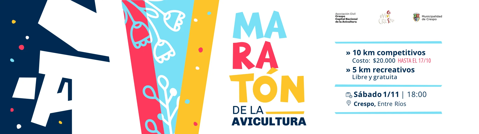 Flyer Maratón de la Avicultura